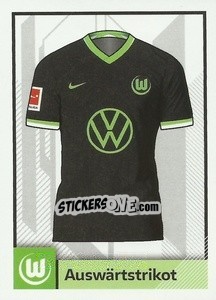 Figurina Auswärtstrikot - German Football Bundesliga 2020-2021 - Topps