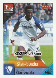 Sticker Silvère Ganvoula - German Football Bundesliga 2020-2021 n. 378 - Topps
