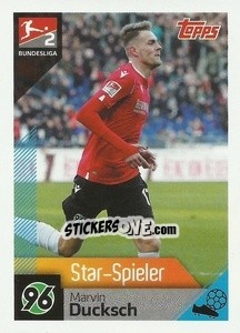 Cromo Marvin Ducksch - German Football Bundesliga 2020-2021 - Topps