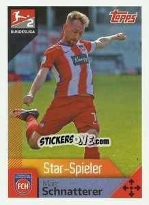 Sticker Marc Schnatterer - German Football Bundesliga 2020-2021 - Topps