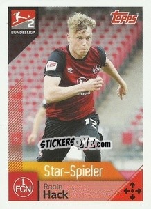 Sticker Robin Hack - German Football Bundesliga 2020-2021 n. 398 - Topps