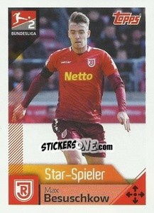 Sticker Max Besuschkow - German Football Bundesliga 2020-2021 - Topps