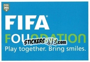 Sticker Fifa Foundation - FIFA 365 2021 - Panini