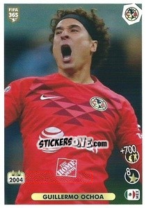 Sticker Guillermo Ochoa (Club América) - FIFA 365 2021 n. 4 - Panini