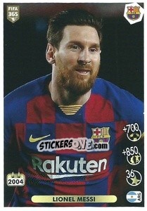 Sticker Lionel Messi (FC Barcelona) - FIFA 365 2021 n. 5 - Panini