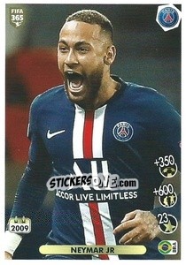 Cromo Neymar Jr (Paris Saint-Germain)