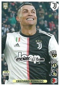 Sticker Cristiano Ronaldo (Juventus) - FIFA 365 2021 n. 7 - Panini