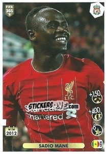 Sticker Sadio Mané (Liverpool FC) - FIFA 365 2021 n. 9 - Panini