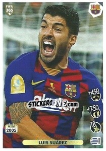 Figurina Luis Suárez (FC Barcelona) - FIFA 365 2021 - Panini