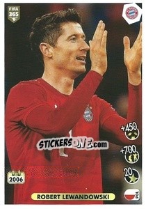 Sticker Robert Lewandowski (FC Bayern München) - FIFA 365 2021 n. 12 - Panini