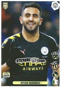 Sticker Riyad Mahrez (Manchester City) - FIFA 365 2021 - Panini