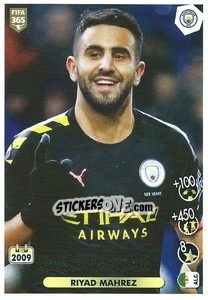 Cromo Riyad Mahrez (Manchester City) - FIFA 365 2021 - Panini