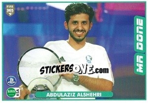 Sticker Abdulaziz Alshehri - FIFA 365 2021 n. 17 - Panini