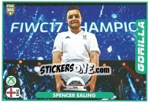 Figurina Spencer Ealing - FIFA 365 2021 - Panini