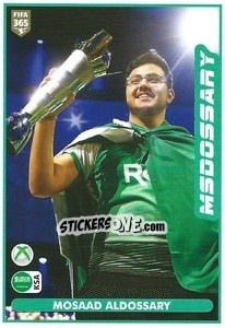 Sticker Mosaad Aldossary - FIFA 365 2021 n. 22 - Panini