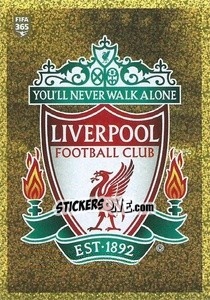 Figurina Liverpool FC Logo - FIFA 365 2021 - Panini