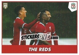 Figurina Liverpool FC - The Reds - FIFA 365 2021 - Panini