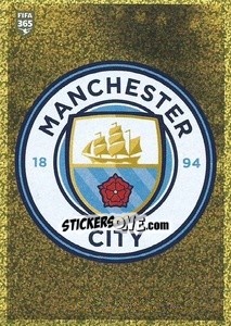 Figurina Manchester City Logo - FIFA 365 2021 - Panini