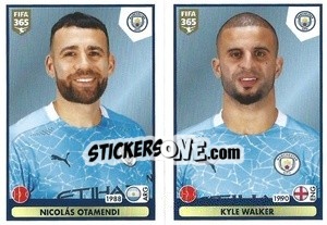 Sticker Nicolás Oramendi / Kyle Walker - FIFA 365 2021 - Panini