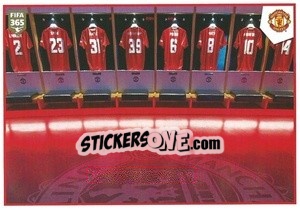 Sticker Manchester United bus / fans - FIFA 365 2021 - Panini