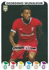 Sticker Georginio Wijnaldum - FIFA 365 2021 - Panini