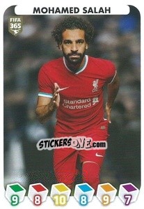 Sticker Mohamed Salah - FIFA 365 2021 n. 75 - Panini