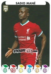 Sticker Sadio Mané - FIFA 365 2021 n. 76 - Panini