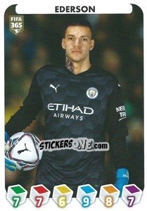 Cromo Ederson - FIFA 365 2021 - Panini