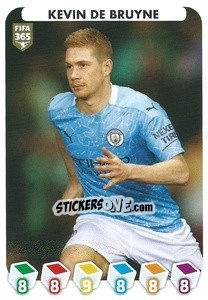 Sticker Kevin de Bruyne - FIFA 365 2021 n. 80 - Panini