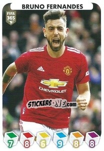 Sticker Bruno Fernandes - FIFA 365 2021 n. 86 - Panini