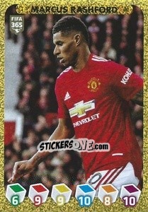 Sticker Marcus Rashford - FIFA 365 2021 n. 87 - Panini