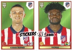 Sticker Kieran Trippier / Thomas - FIFA 365 2021 n. 95 - Panini