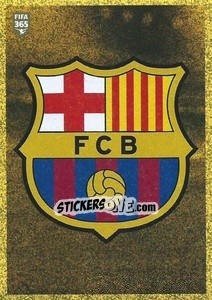 Figurina FC Barcelona Logo - FIFA 365 2021 - Panini