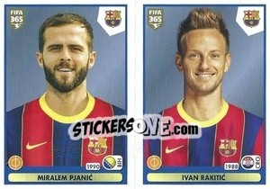 Cromo Miralem Pjanic / Ivan Rakitic