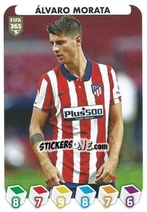 Sticker Álvaro Morata - FIFA 365 2021 n. 139 - Panini