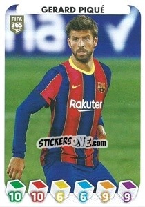 Sticker Gerard Piqué - FIFA 365 2021 n. 141 - Panini