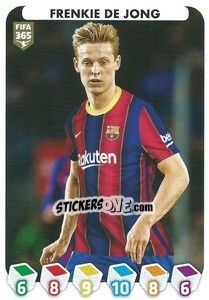 Figurina Frenkie de Jong - FIFA 365 2021 - Panini