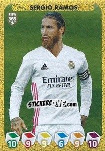 Cromo Sergio Ramos - FIFA 365 2021 - Panini