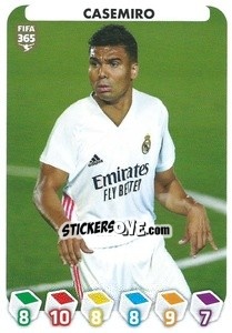 Sticker Casemiro - FIFA 365 2021 n. 148 - Panini