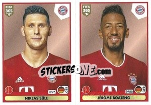 Sticker Niklas Süle / Jérôme Boateng - FIFA 365 2021 n. 155 - Panini