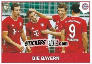 Cromo FC Bayern München - Die Bayern - FIFA 365 2021 - Panini