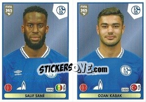 Sticker Salif Sané / Ozan Kabak - FIFA 365 2021 n. 185 - Panini