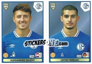 Sticker Alessandro Schöpf / Levent Mercan - FIFA 365 2021 - Panini