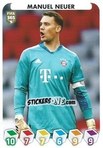 Figurina Manuel Neuer - FIFA 365 2021 - Panini