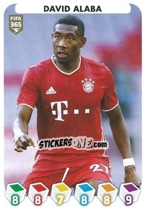 Sticker David Alaba - FIFA 365 2021 n. 198 - Panini