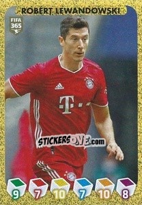 Figurina Robert Lewandowski - FIFA 365 2021 - Panini