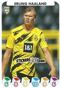Sticker Erling Haaland - FIFA 365 2021 n. 208 - Panini