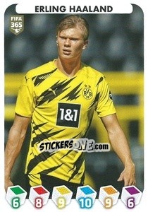 Cromo Erling Haaland - FIFA 365 2021 - Panini