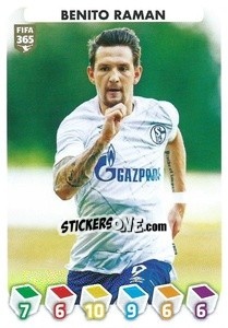 Sticker Benito Raman - FIFA 365 2021 n. 214 - Panini