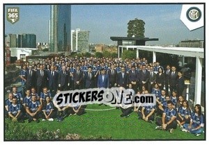 Sticker FC Internazionale Milano bus / fans - FIFA 365 2021 - Panini